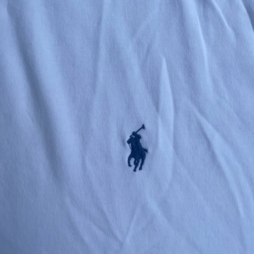 Ralph Lauren Polo Shirt Mens 4XB 4TG White Blue Pony Cotton Classic Fit